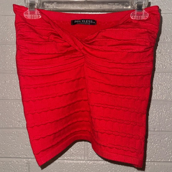 Priceless Tops - ANGIE Ruby Tube Top